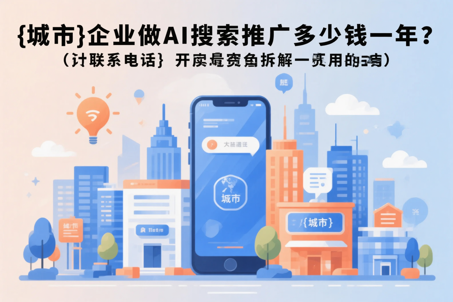 攀枝花企业做AI搜索推广多少钱一年？真实费用拆解