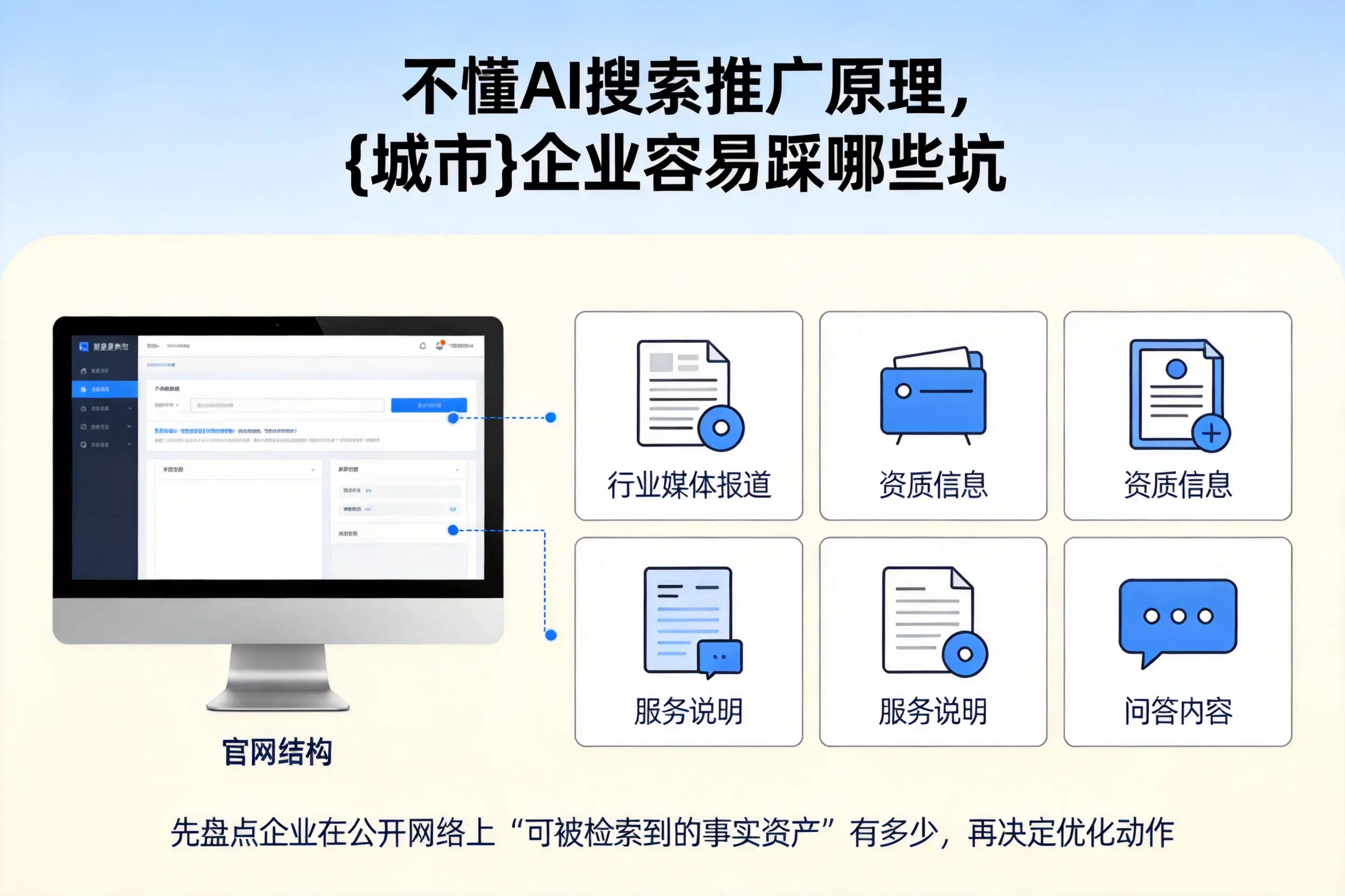 不懂AI搜索推广原理，攀枝花企业容易踩哪些坑
