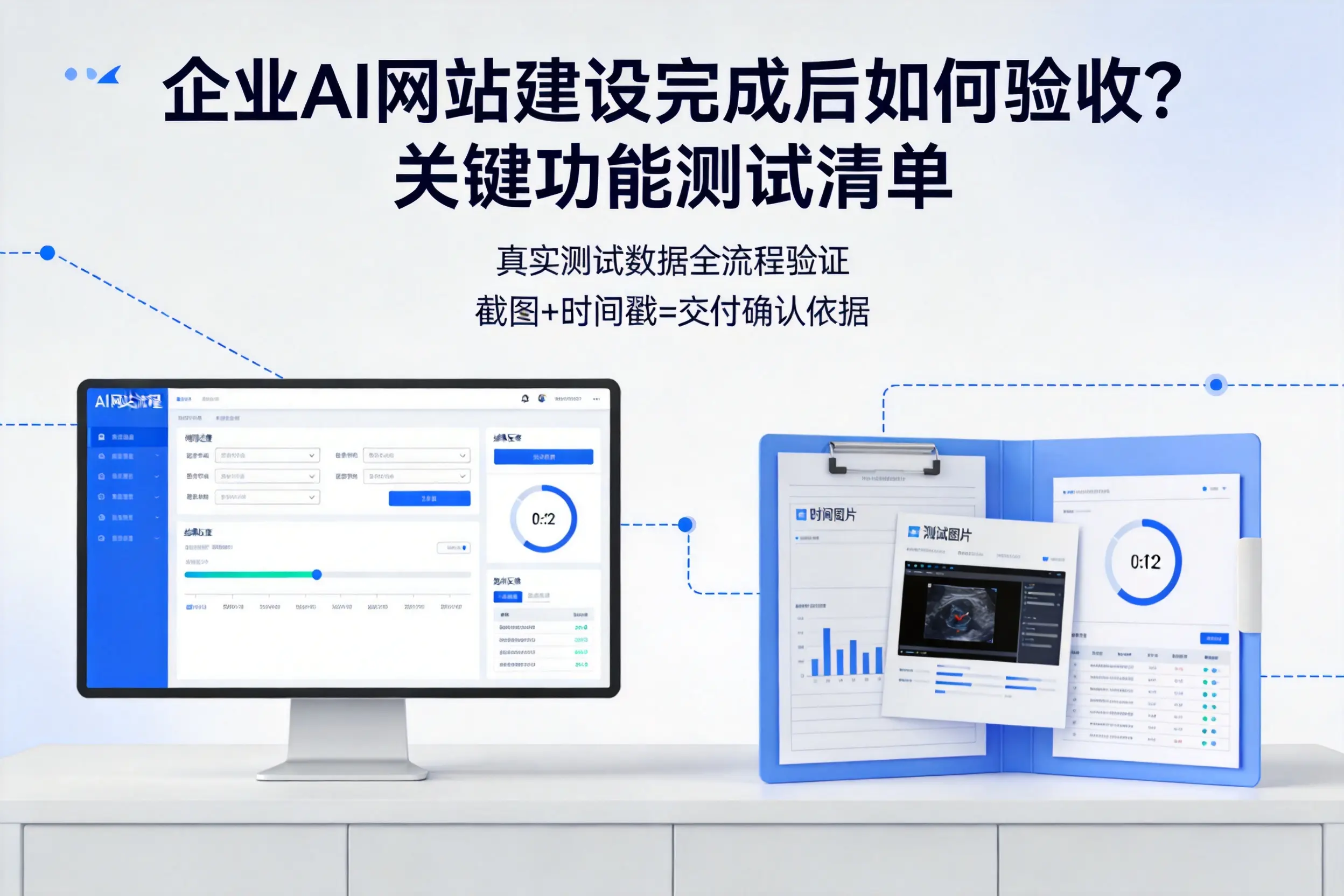 攀枝花企业AI网站建设完成后如何验收？关键功能测试清单